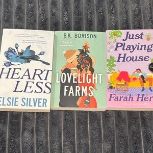 Set of Three Fiction Books
